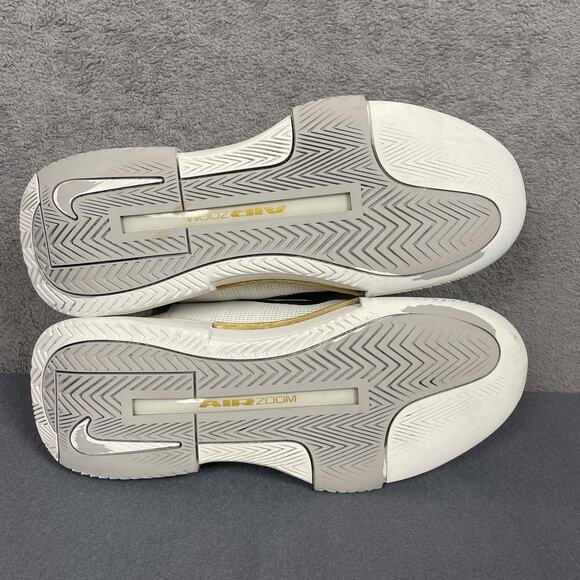 Nike GP Challenge 1 Shoes Mens Size 11 White Gray Air Zoom Tennis FZ1244-001 - Picture 13 of 16